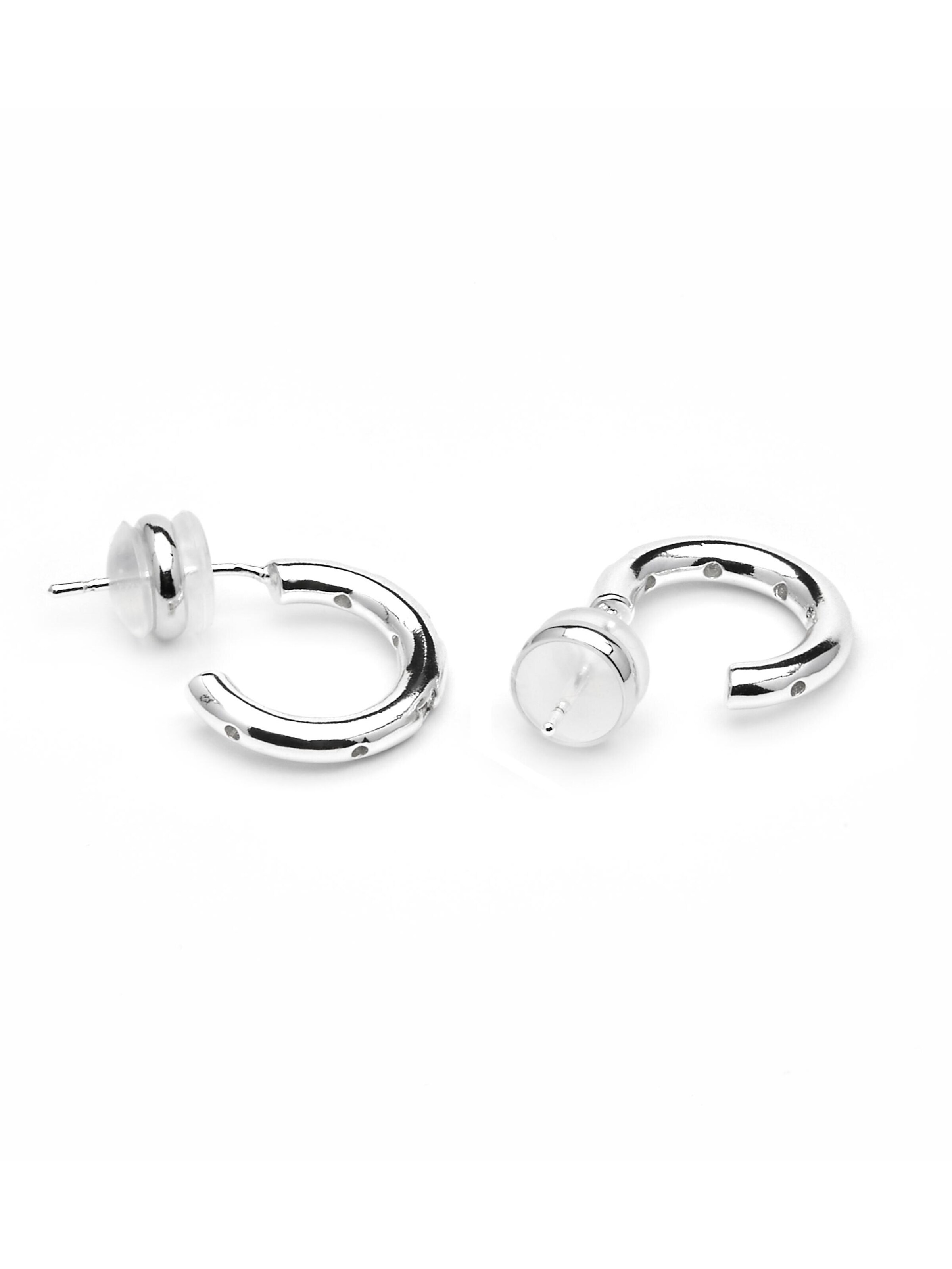 Luxenter Earrings 'Sisah' in Silver
