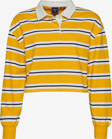 Superdry Shirt 'Vintage Rugby' in Yellow: front