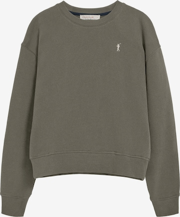 Polo Club Sweatshirt in Grün: Vorderseite