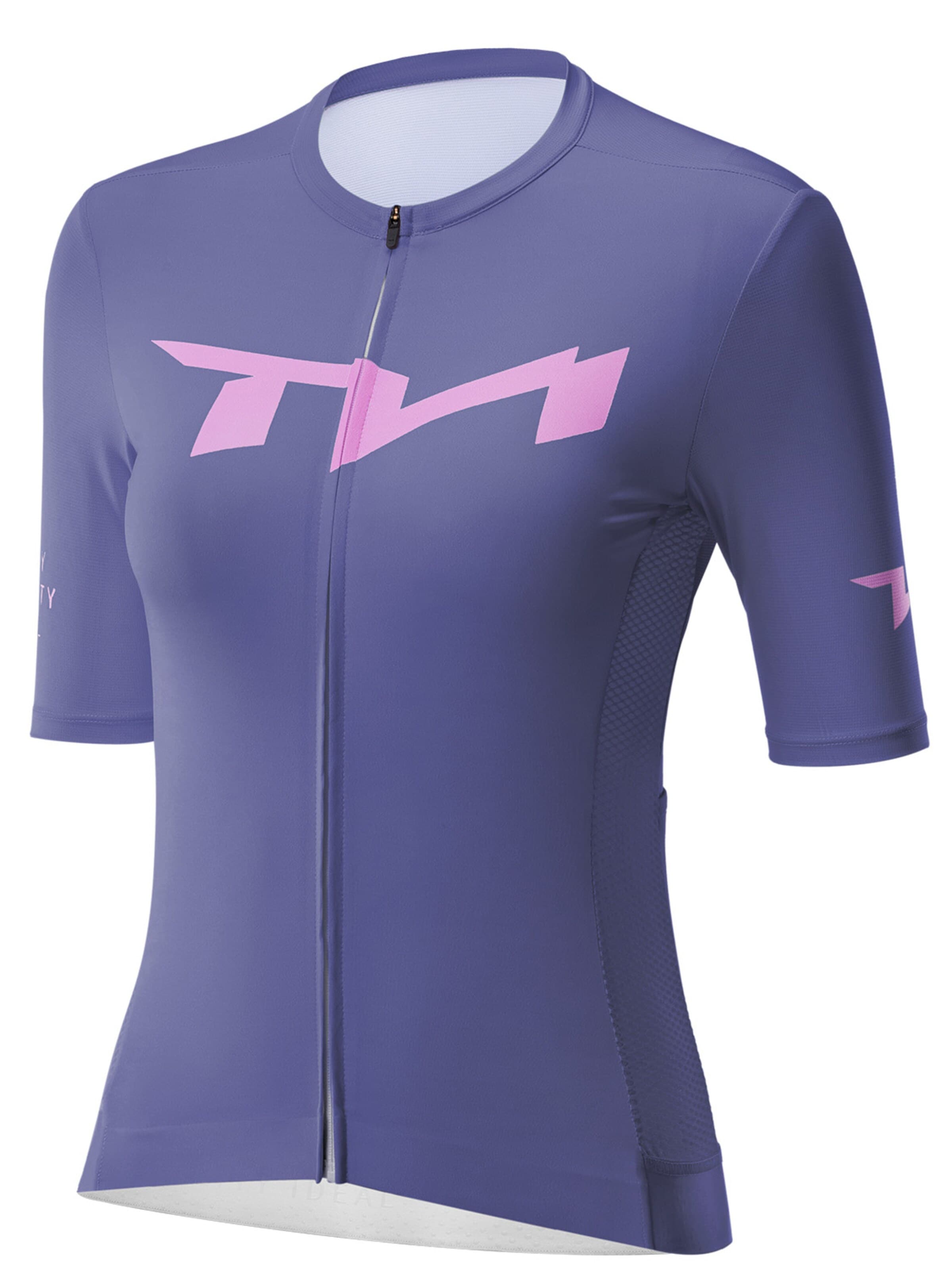 ROCKBROS Sportsweatshirt 'Damen kurzarm Fahrradtrikot'‌‌ in Lila: Vorderseite