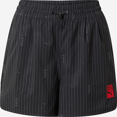 PUMA Sports trousers in Grey / Red / Black, Item view