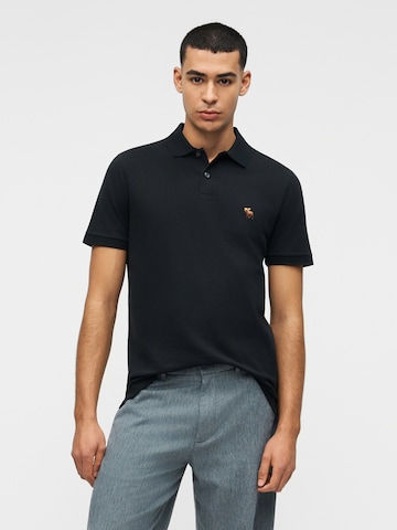 Maglietta di Abercrombie & Fitch in nero: frontale
