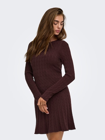 ONLY - Vestido de punto 'ONLIBI' en rojo: frente
