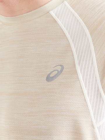 ASICS Λειτουργικό μπλουζάκι 'ROAD' σε μπεζ