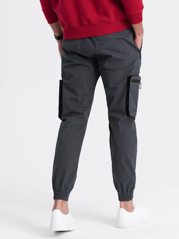 Ombre Tapered Trousers 'OM-PAJO-0135' in Grey