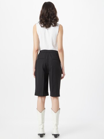 ESPRIT Regular Pleated Pants in Black