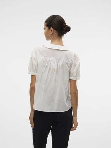 VERO MODA Bluse 'VMRoxanne' i hvid