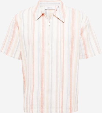 WEEKDAY Shirt 'Dejan' in Wit: voorkant