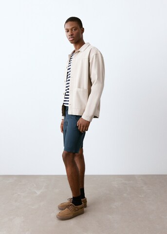 MANGO TEEN Regular Pants 'Wangn' in Blue