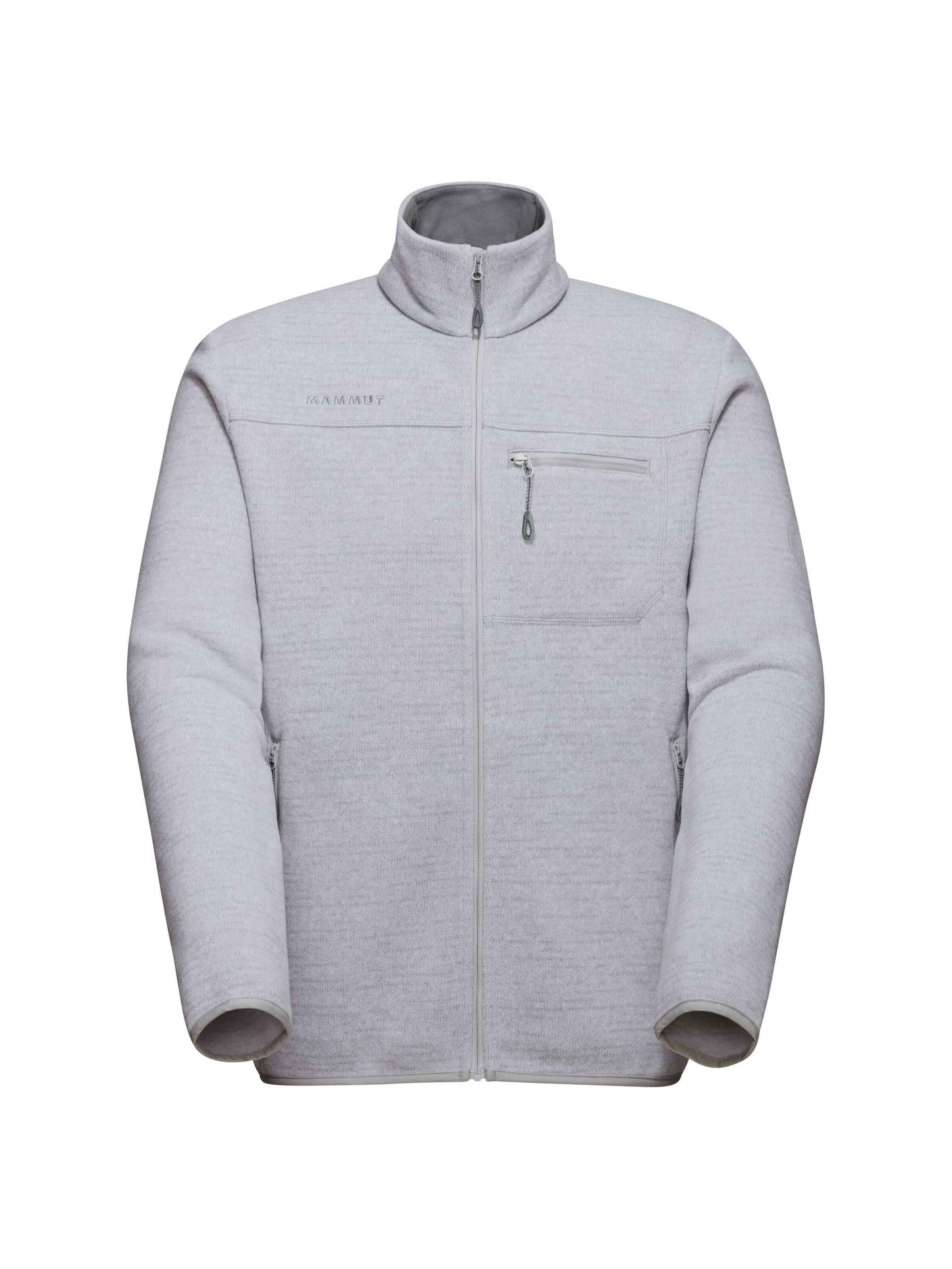MAMMUT Funktionsfleecejacke ‘Arctic IV’ in Grau: Vorderseite