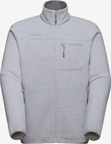 MAMMUT Funktionsfleecejacke ‘Arctic IV’ in Grau: Vorderseite