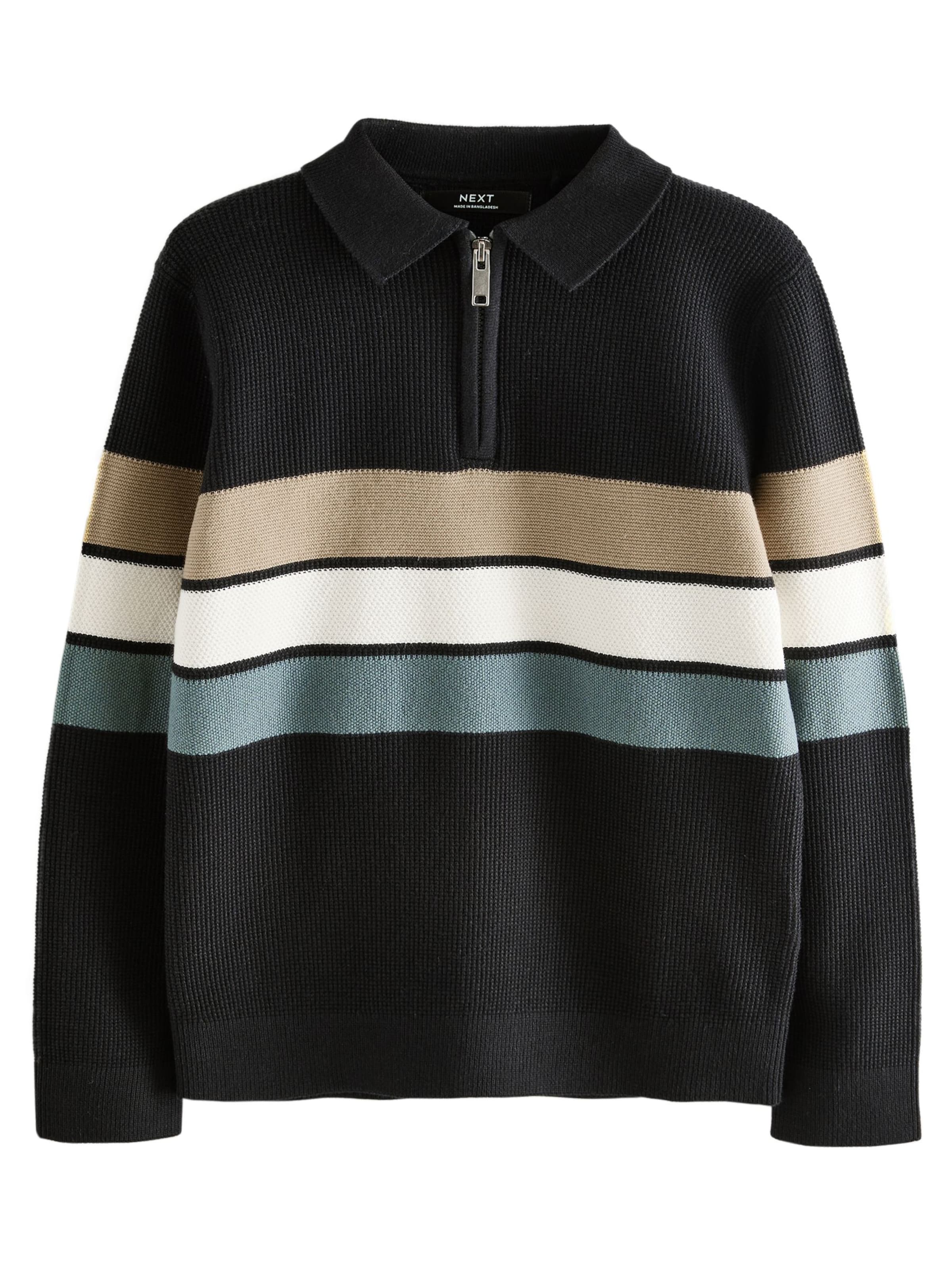 melns Next Džemperis: no priekšpuses