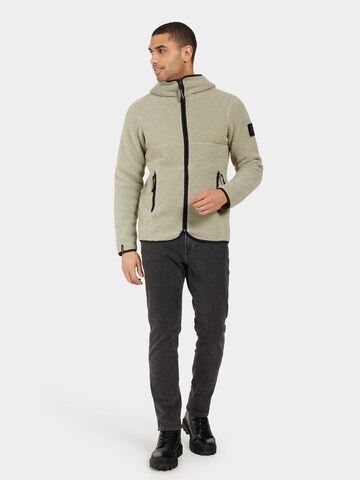 Didriksons Funktionele fleece-jas 'BROR USX FZ 3' in Beige