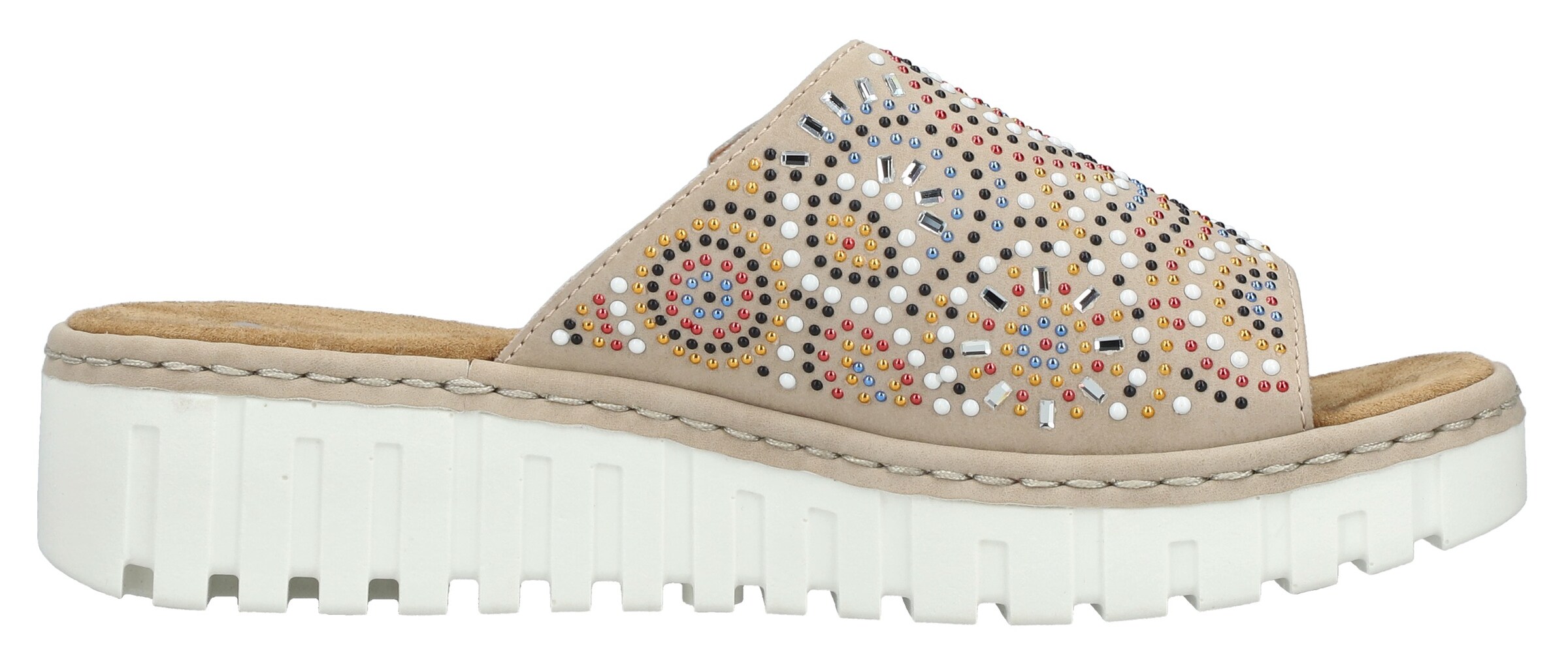 Rieker Pantolette in Beige