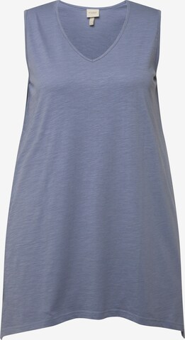 Ulla Popken Shirt in Blau: Vorderseite