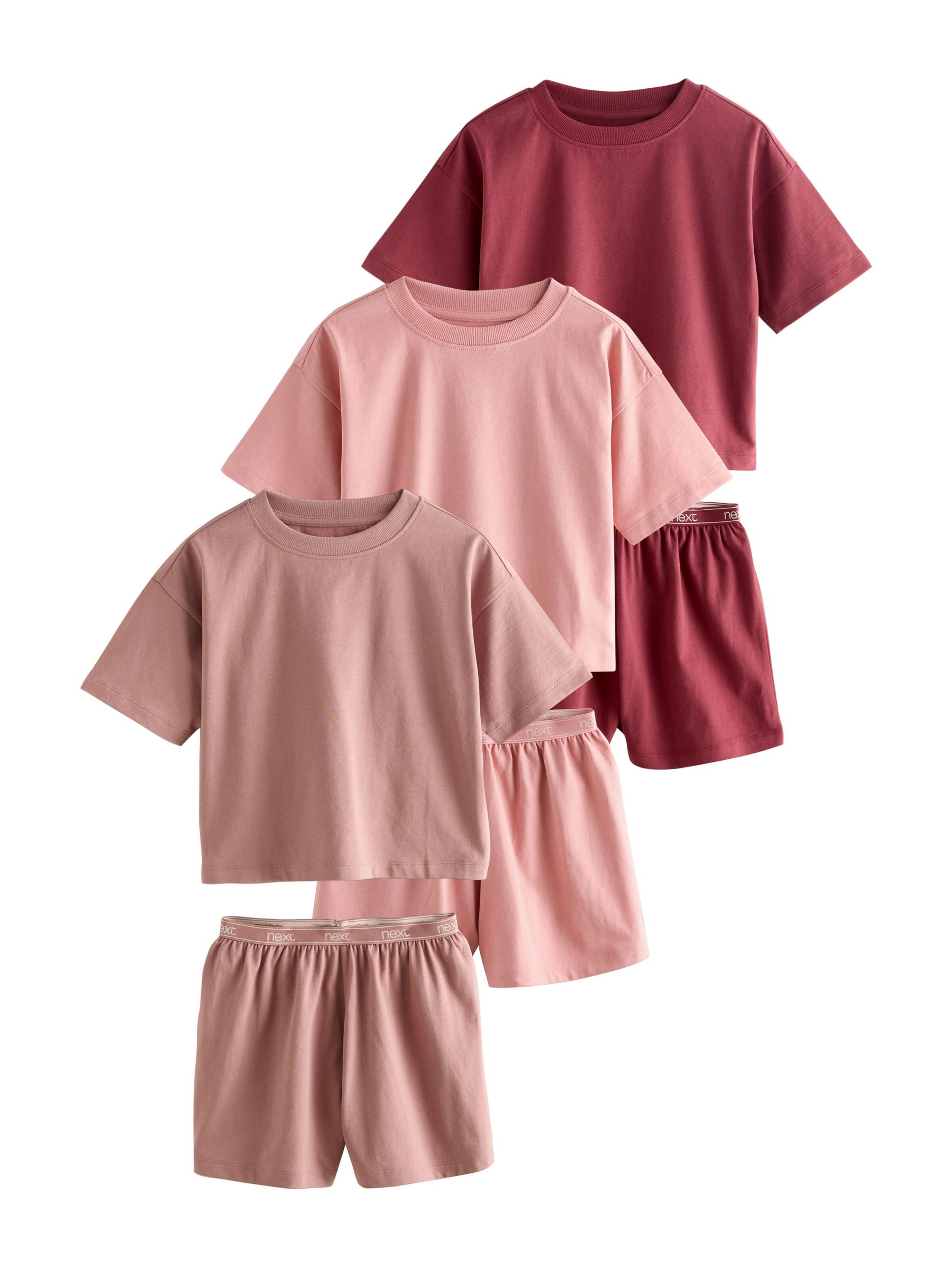 Next Pajamas in Pink: front