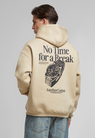 Another Cotton Lab Sweatshirt 'No Time For A Break' in Beige: front