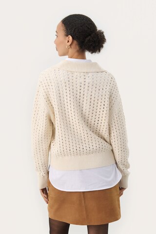 Pull-over 'Naiya' Part Two en blanc