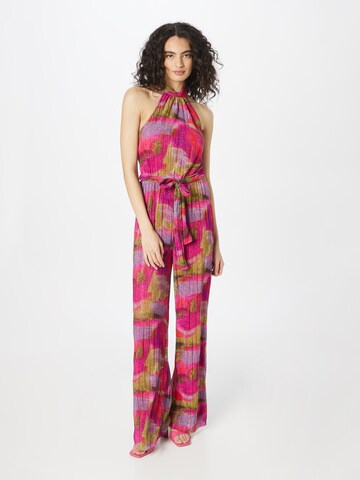 Warehouse Jumpsuit in Roze: voorkant