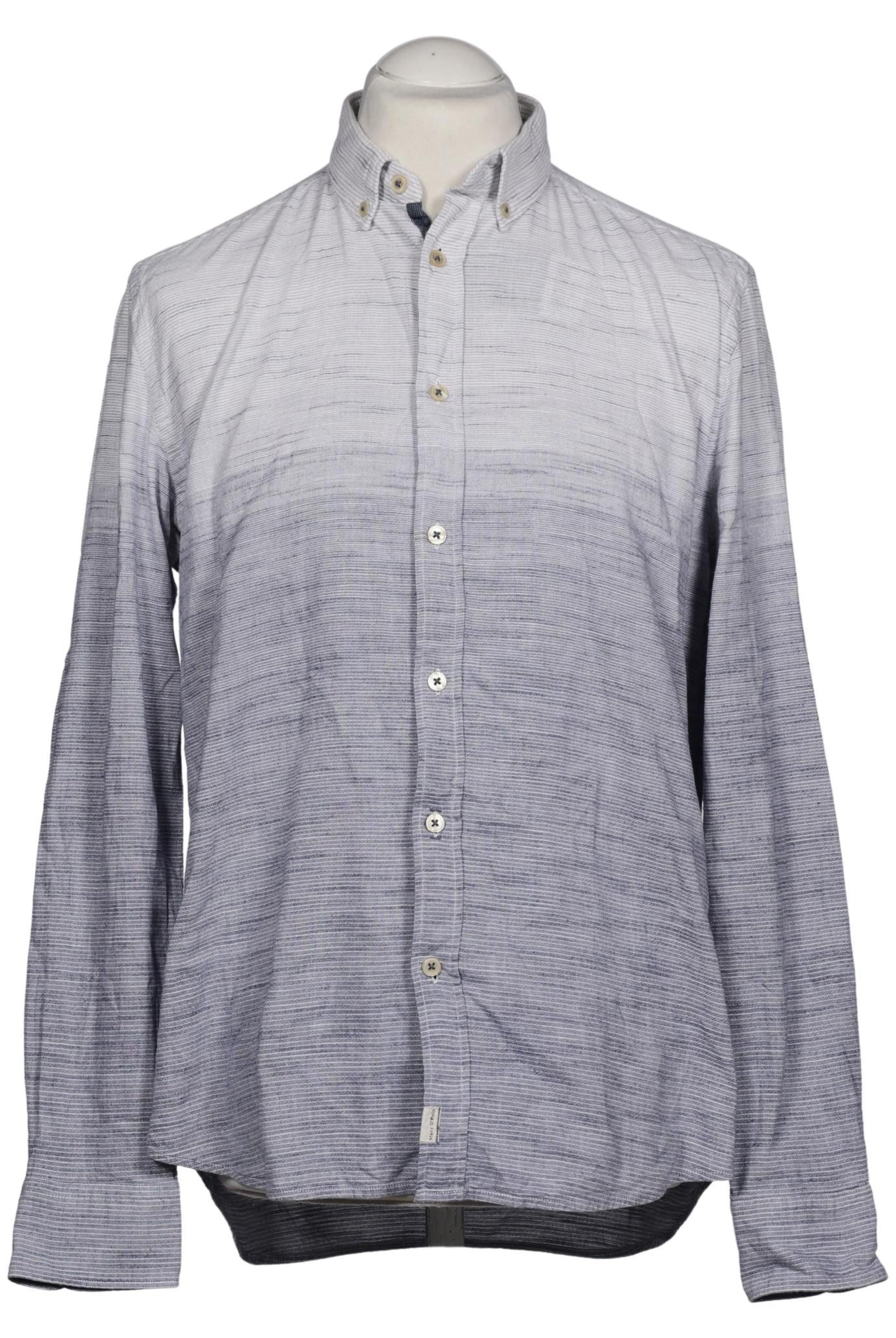 Marc O'Polo Button Up Shirt in M in Grey: front