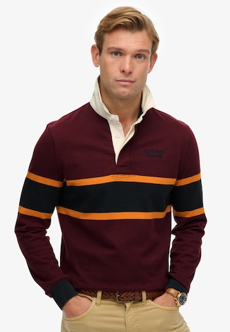 Superdry Shirt in Rood: voorkant