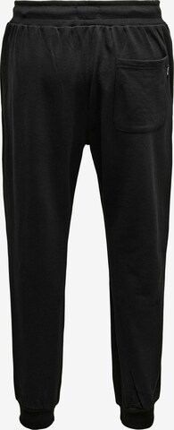 Only & Sons Tapered Trousers 'Tom' in Black