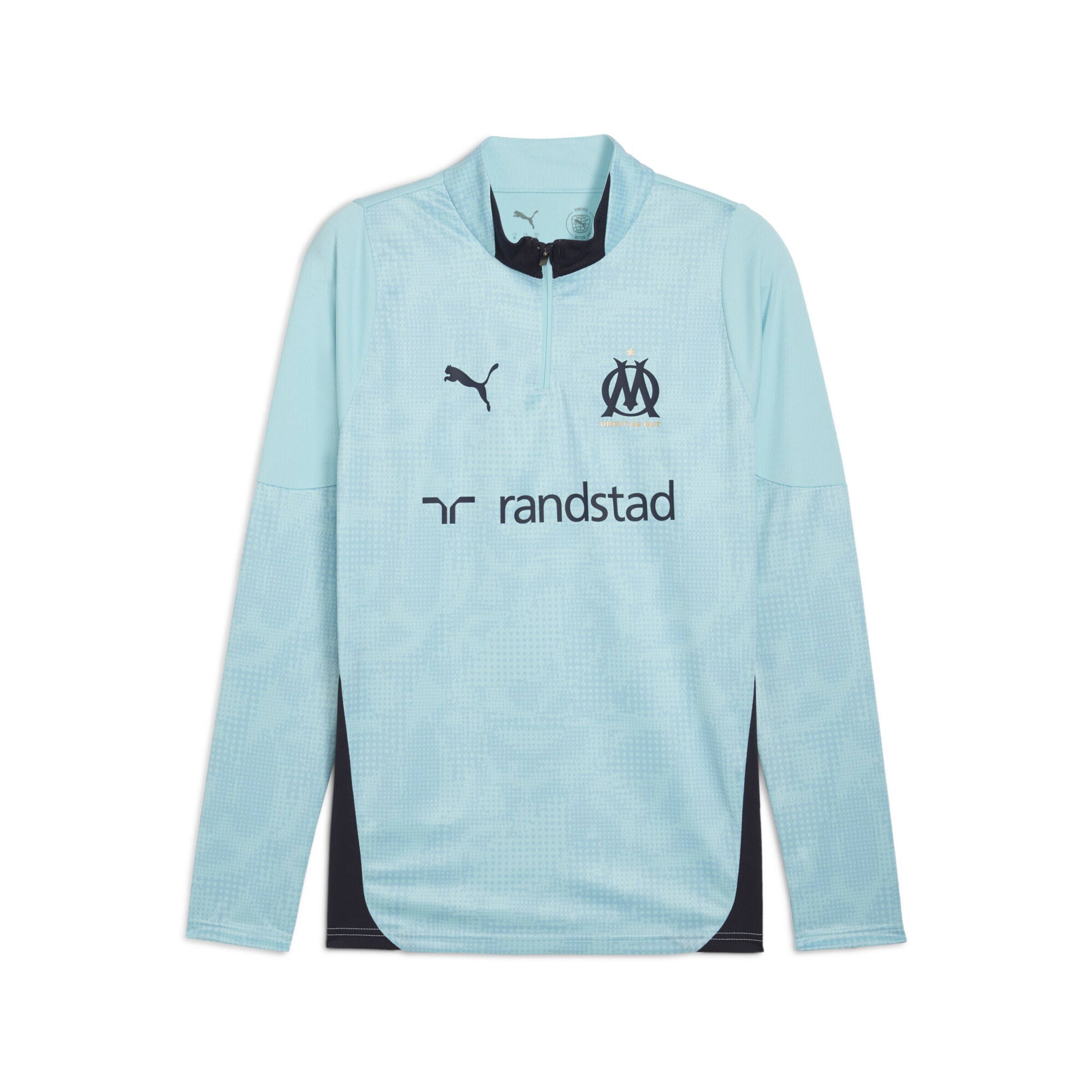 PUMA Funktionsshirt 'Olympique de Marseille' in Blau: Vorderseite