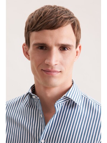 SEIDENSTICKER Slim fit Business shirt 'SMART CLASSICS' in Blue