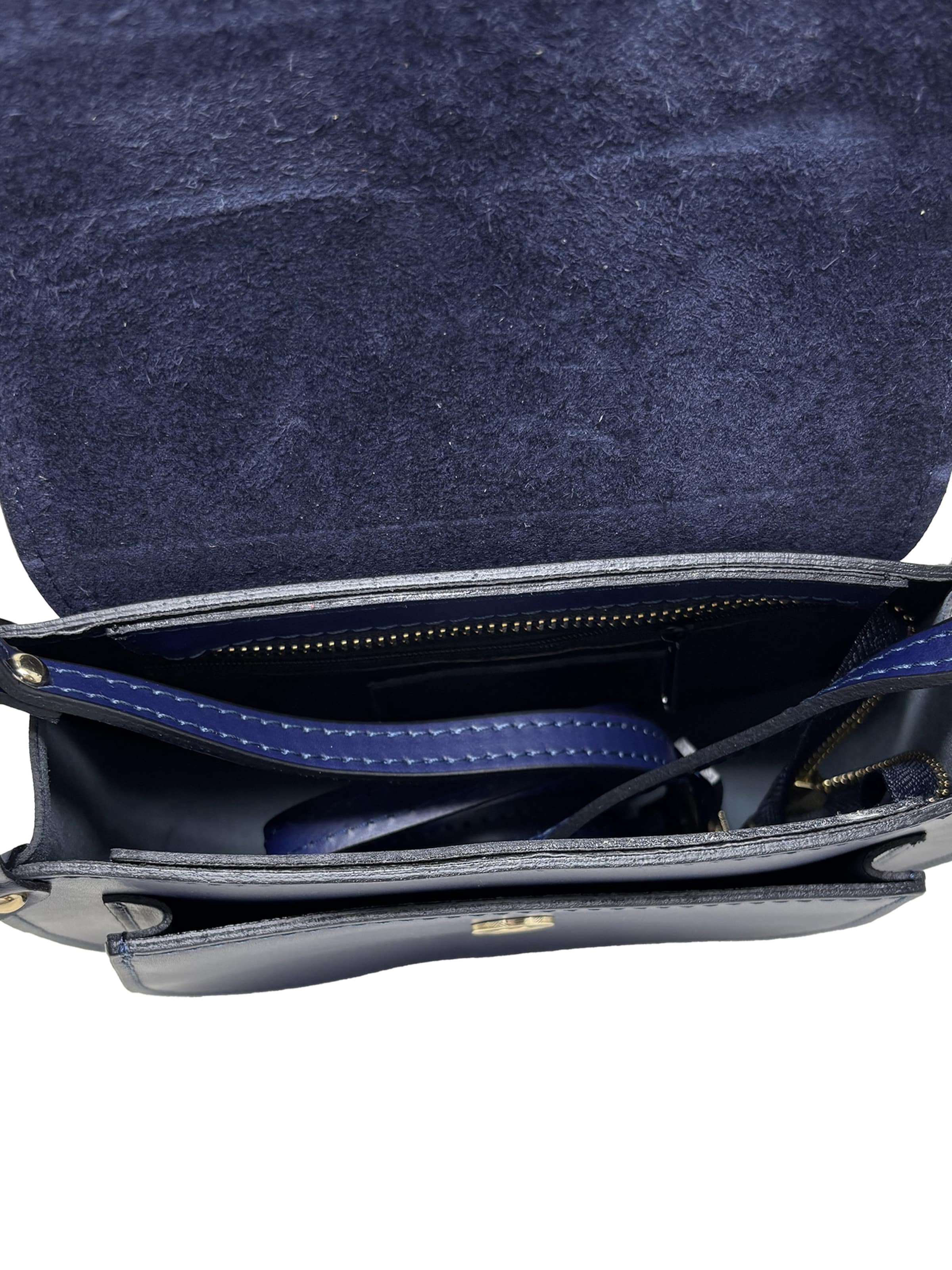 Sac bandoulière CHICCA BORSE en bleu