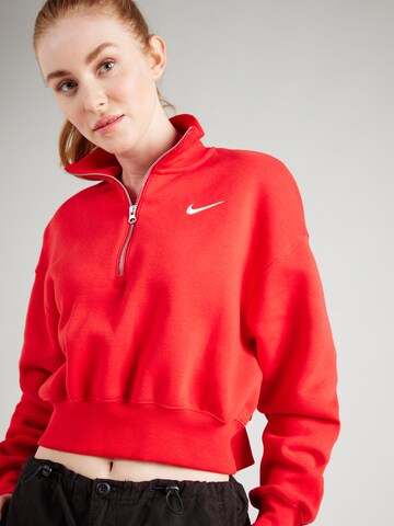 Nike Sportswear Sports sweatshirt in Red