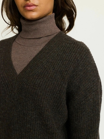 Pull-over 'West' Soft Rebels en marron