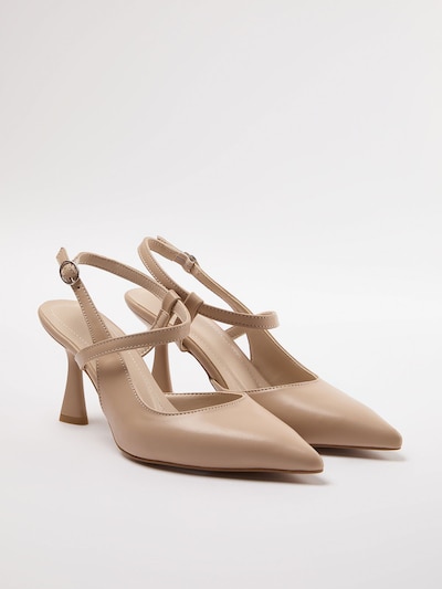 Trendyol Slingback pumps 'Classic' in Beige, Item view