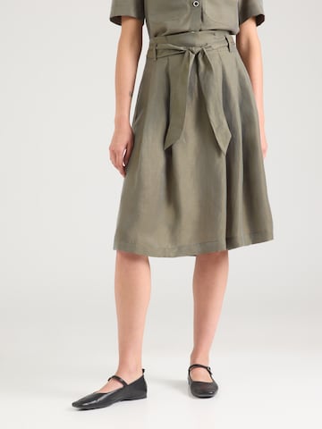 MORE & MORE - Falda en verde: frente
