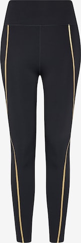 Regular Leggings 'Gold' Born Living Yoga en noir : devant