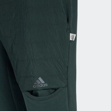 ADIDAS SPORTSWEAR Tapered Workout Pants in Green