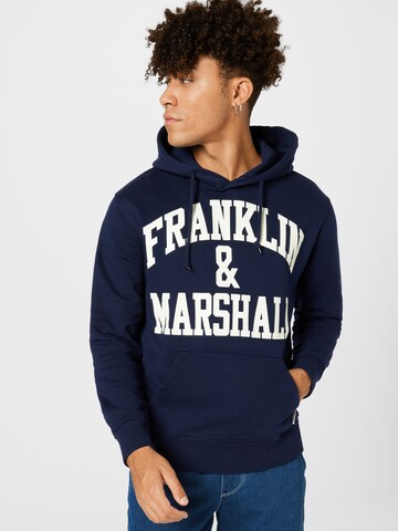 FRANKLIN & MARSHALL Sweatshirt in Blau: predná strana