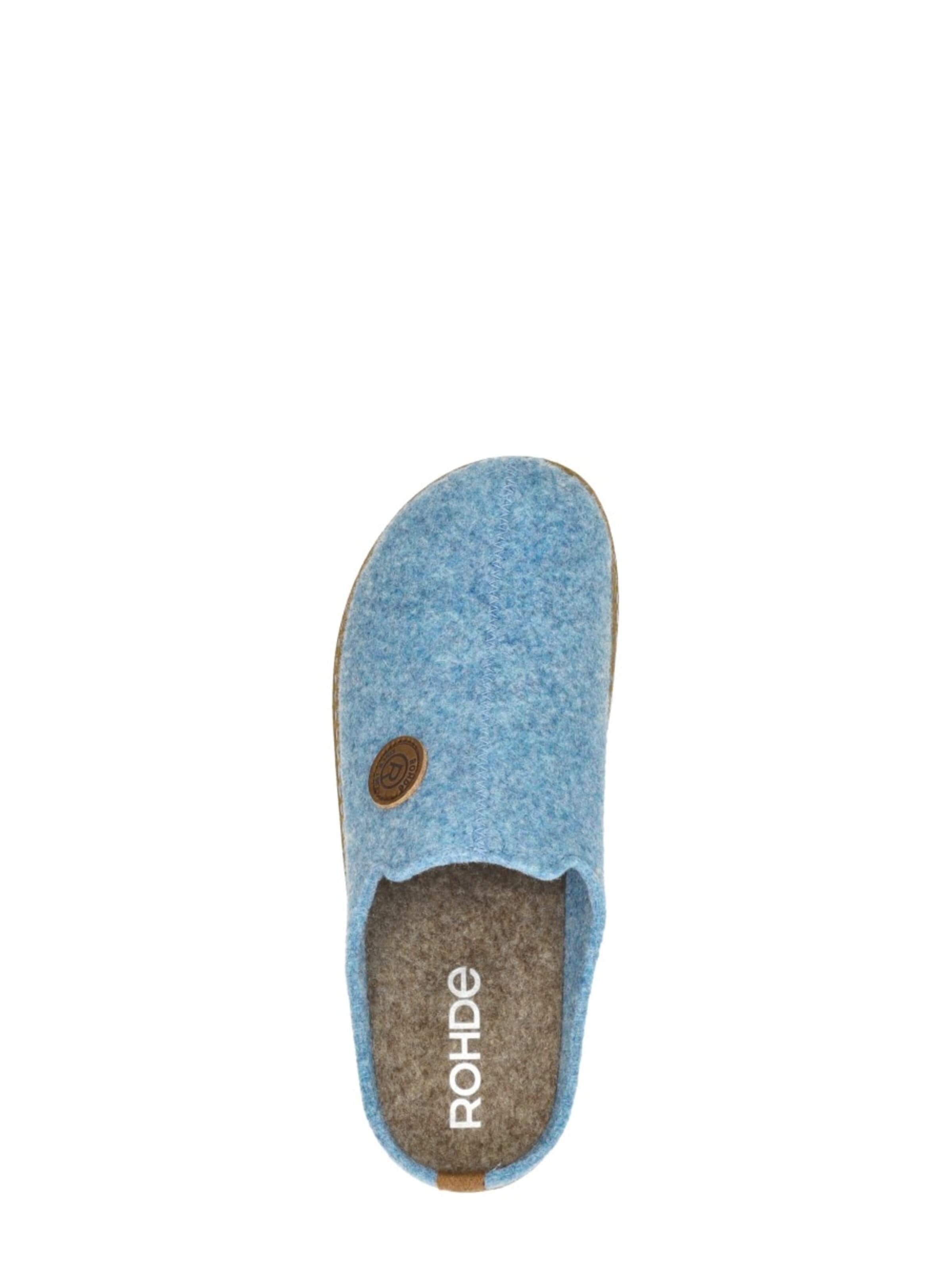 ROHDE Huisschoenen 'Pantoffels Open' in Blauw