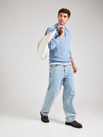 NN07 Pullover 'Lee' in Blau