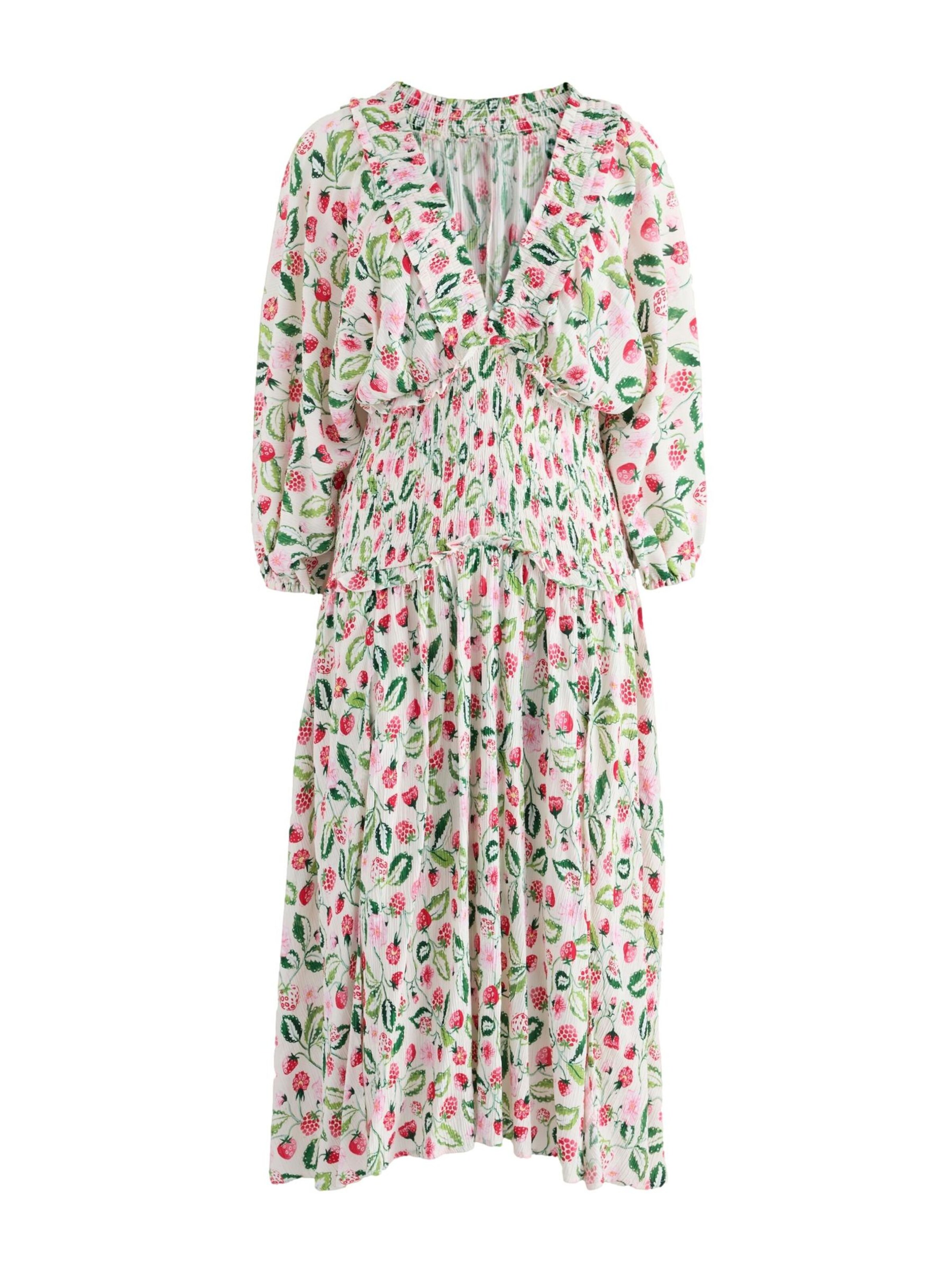 Cath Kidston Kleid in Weiß: Vorderseite