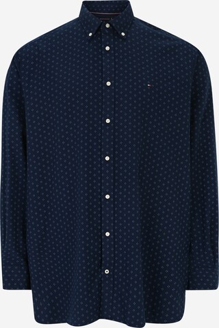 mėlyna Tommy Hilfiger Big & Tall Standartinis modelis Marškiniai: priekis