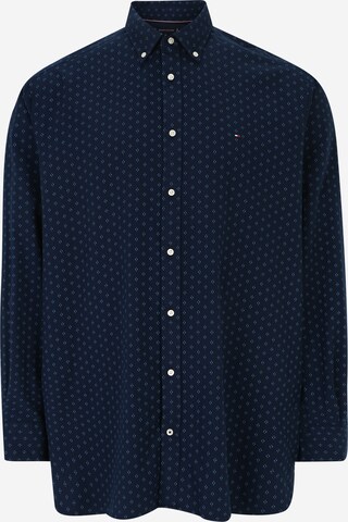 Coupe regular Chemise Tommy Hilfiger Big & Tall en bleu : devant