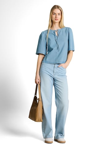 TOM TAILOR DENIM Blúz - kék