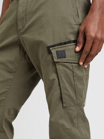 regular Pantaloni cargo di s.Oliver in nero