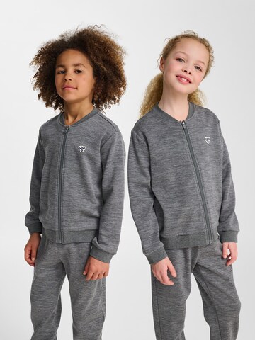 Hummel Sweat jacket in Grey: front