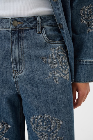 Wide Leg Jean 'KACastelia' Kaffe en bleu