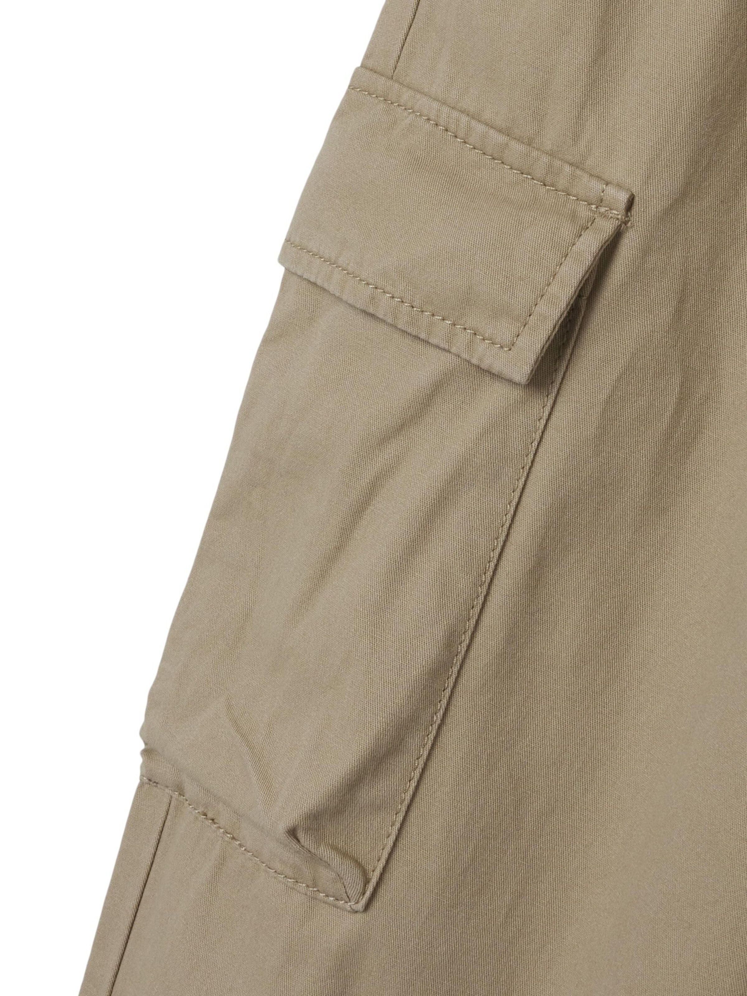 TWO SOON Tapered Broek in Bruin