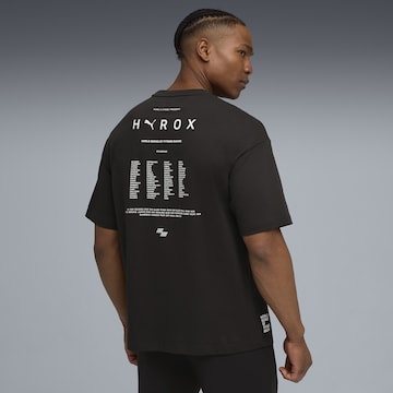 T-Shirt fonctionnel 'Puma x Hyrox' PUMA en noir : devant