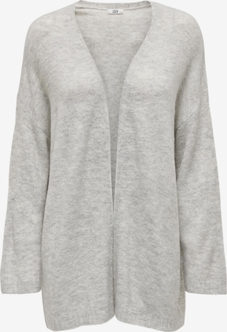 JDY Knit Cardigan 'CHARLY' in Grey: front