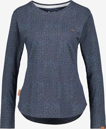 Alife and Kickin Shirt 'LeaAK' in Blau: predná strana