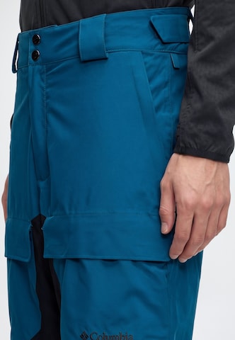 COLUMBIA Normální Sportovní kalhoty 'Winter District™ Pant' – modrá: přední strana